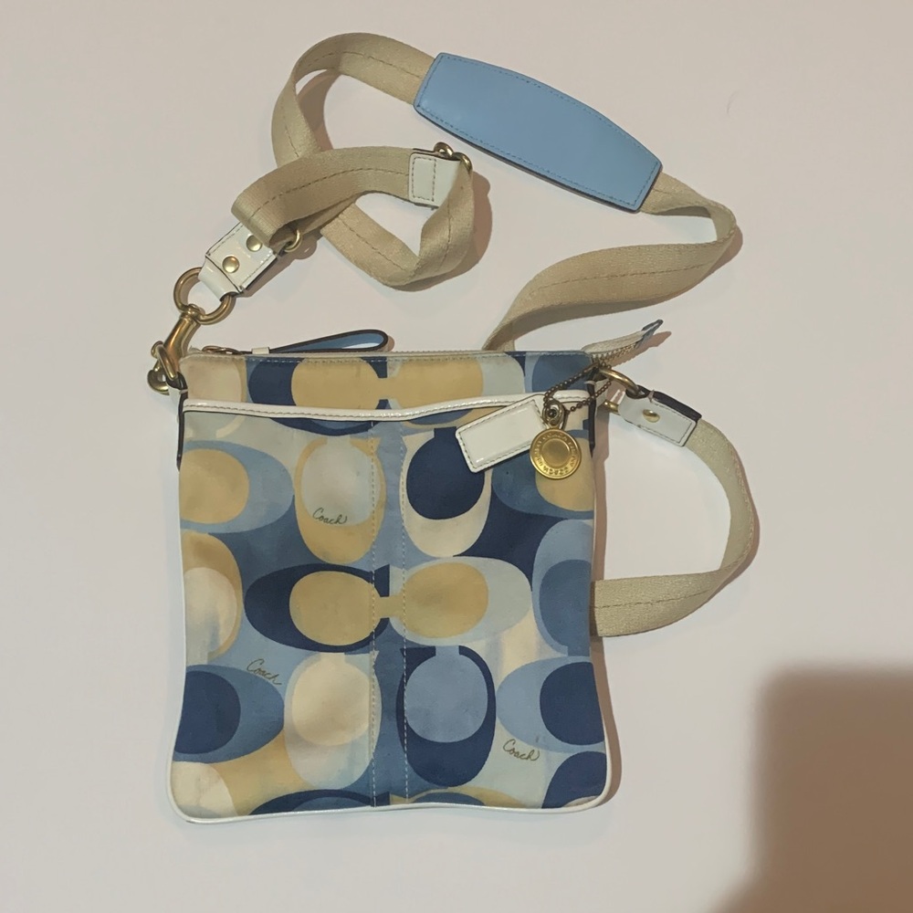 Coach Multicolor Patterned Crossbody Bag